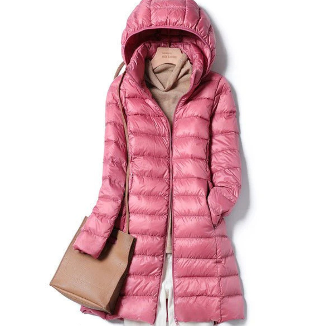 Rose | Insulated Hooded Puffer Jacket for Women’s Winter Style 6