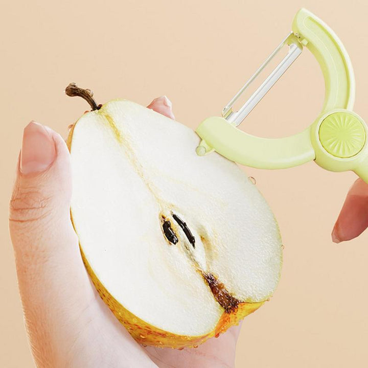 Rotating Vegetable Peeler with Ergonomic Handle – Efficient Tool for Quick Food Prep 3