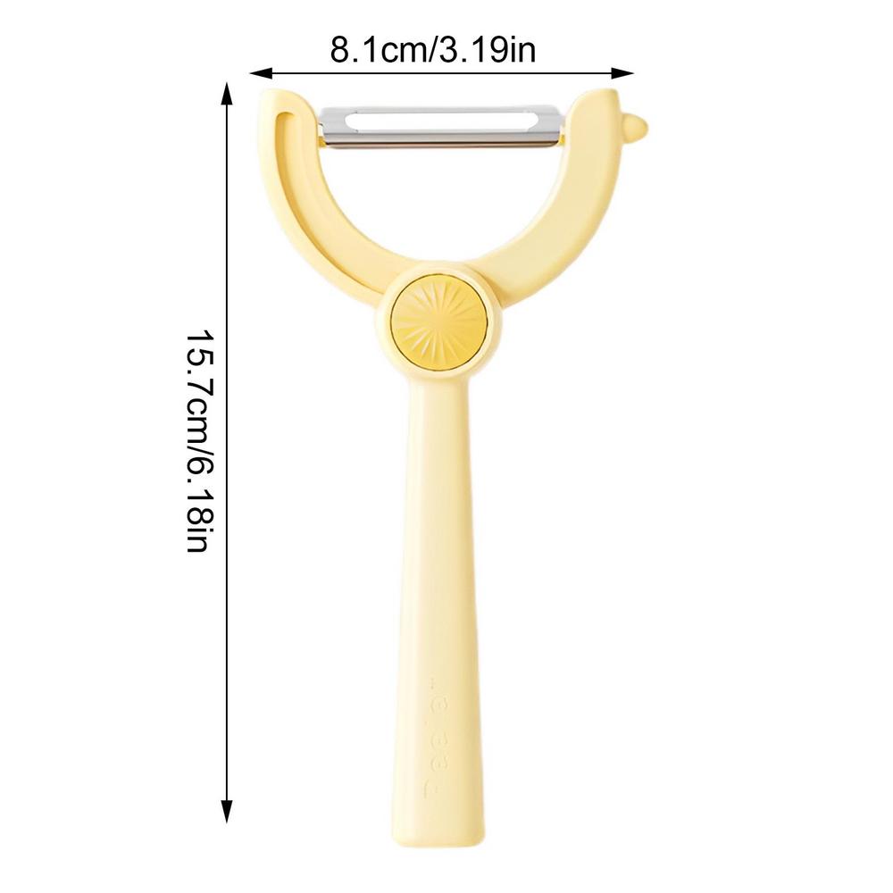 Rotating Vegetable Peeler with Ergonomic Handle – Efficient Tool for Quick Food Prep 7