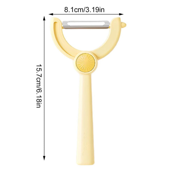 Rotating Vegetable Peeler with Ergonomic Handle – Efficient Tool for Quick Food Prep 7