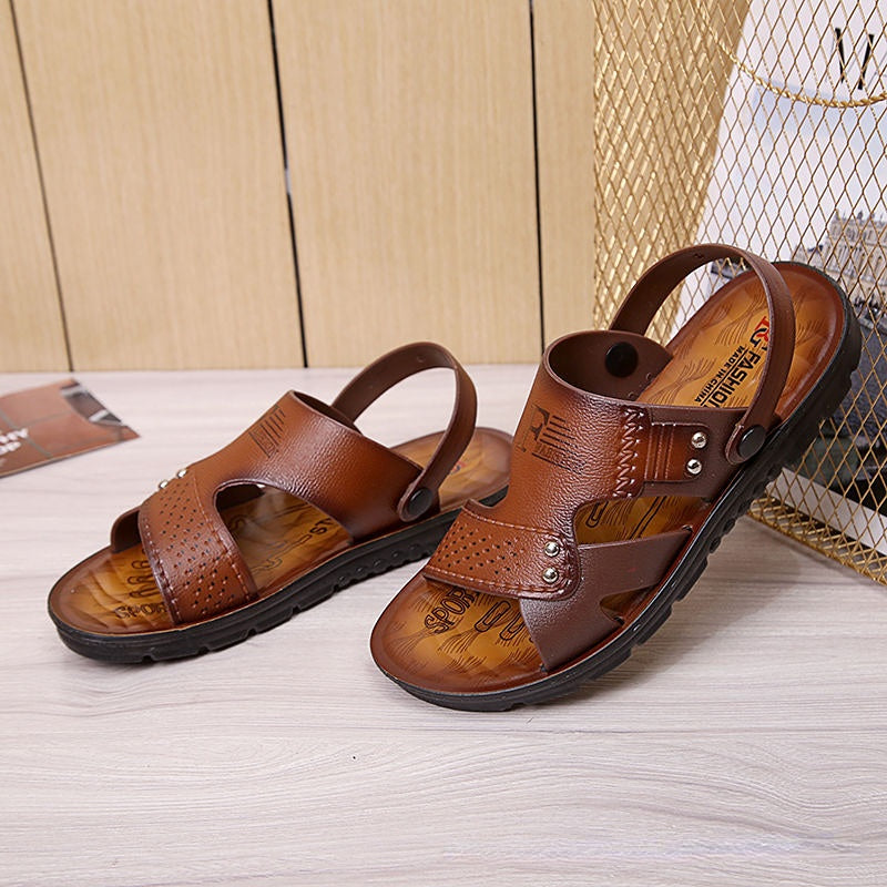 Made Gents | Leren Zomer Sandalen | 50% Korting!