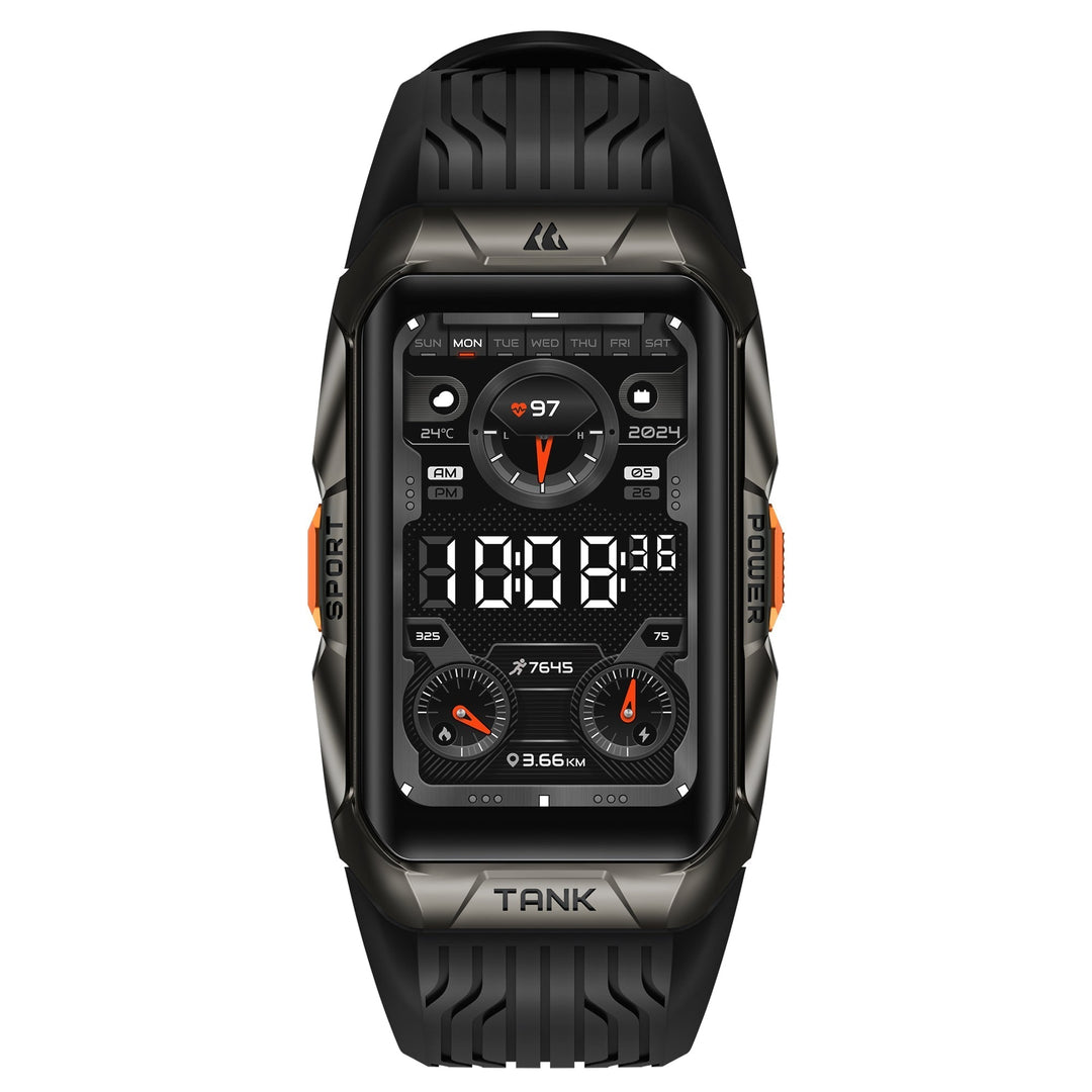 Rugged Waterproof Smartwatch with 1.64 AMOLED Display and Military-Grade Durability 5