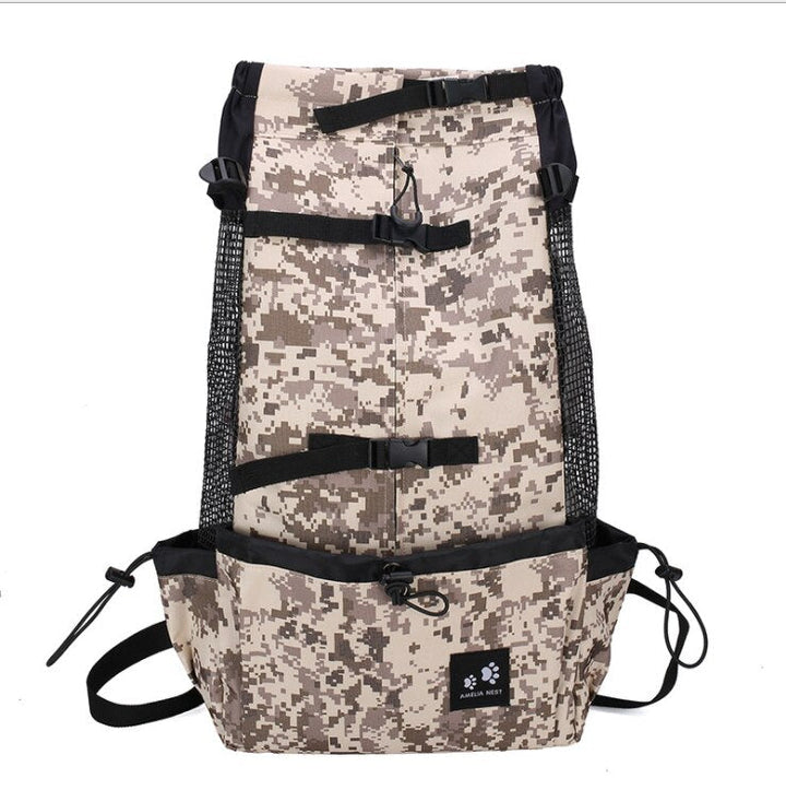 Safepaws - Durable Dog Travel Bag with Side Pocket for Cats & Dogs 9