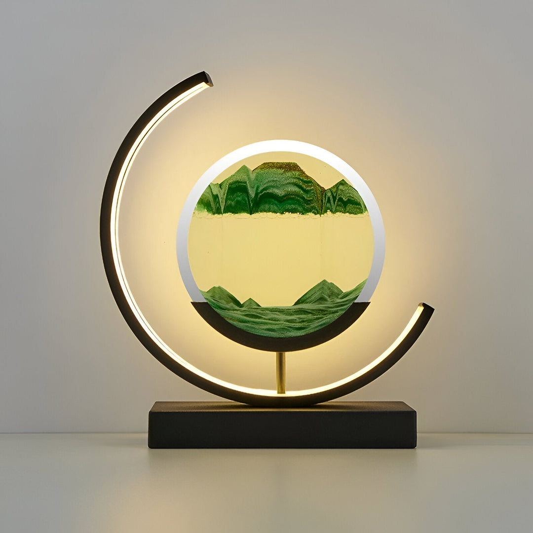 SandGlow | Remote-Controlled Dimmable Sand Lamp for Ambient Lighting 7