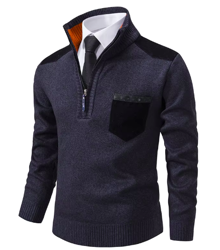 Samuel Elegant Zip Sweater