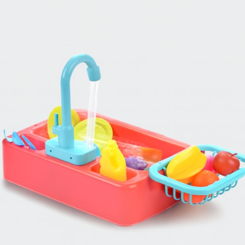 SinkSprout – Mini Throwing Playset with Tap and Vegetable Toys 0