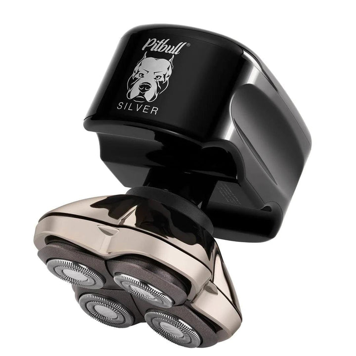 Skull Shaver Pitbull - Skull Shaver Silver PRO Head and Face Shaver Palm and Fierce Shavers - Spring Special! 0