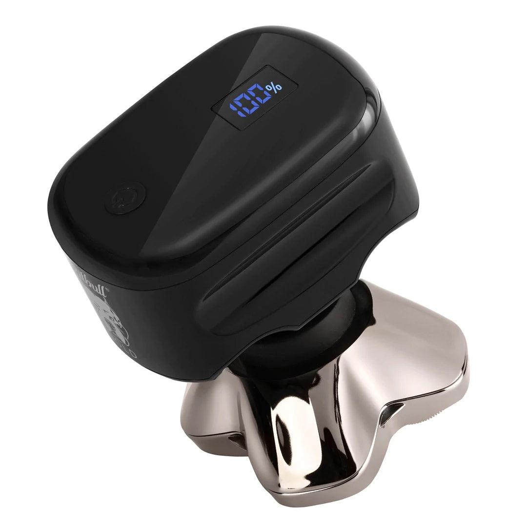 Skull Shaver Pitbull - Skull Shaver Silver PRO Head and Face Shaver Palm and Fierce Shavers - Spring Special! 5