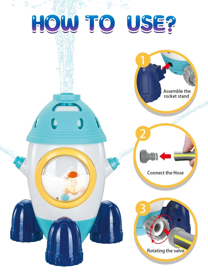 SkyBlast™ – Outdoor Rocket Fountain – Summer Adventure Toy 4