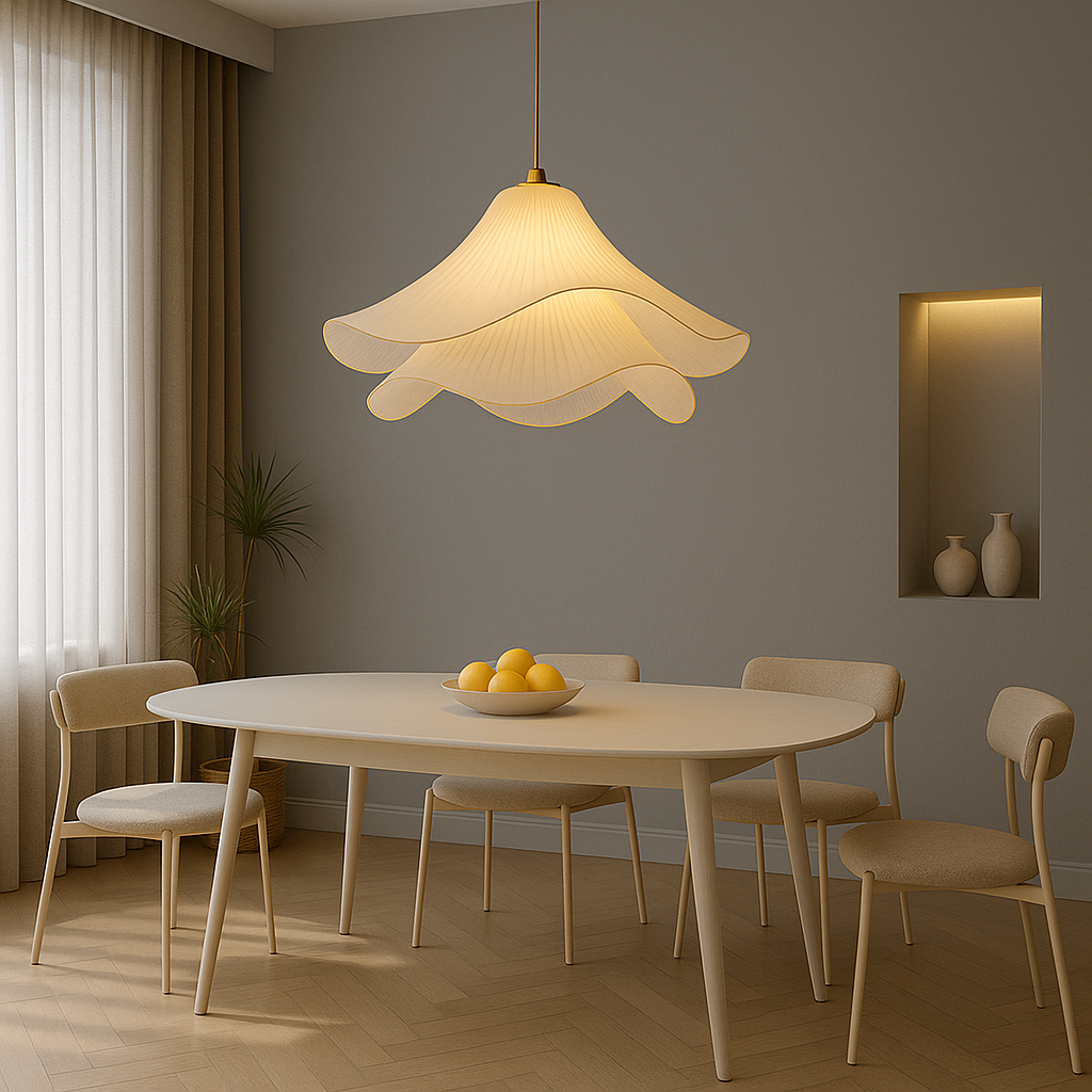 Skyvra | Minimalist Flower Pendant Lamp for Scandinavian Interiors 2