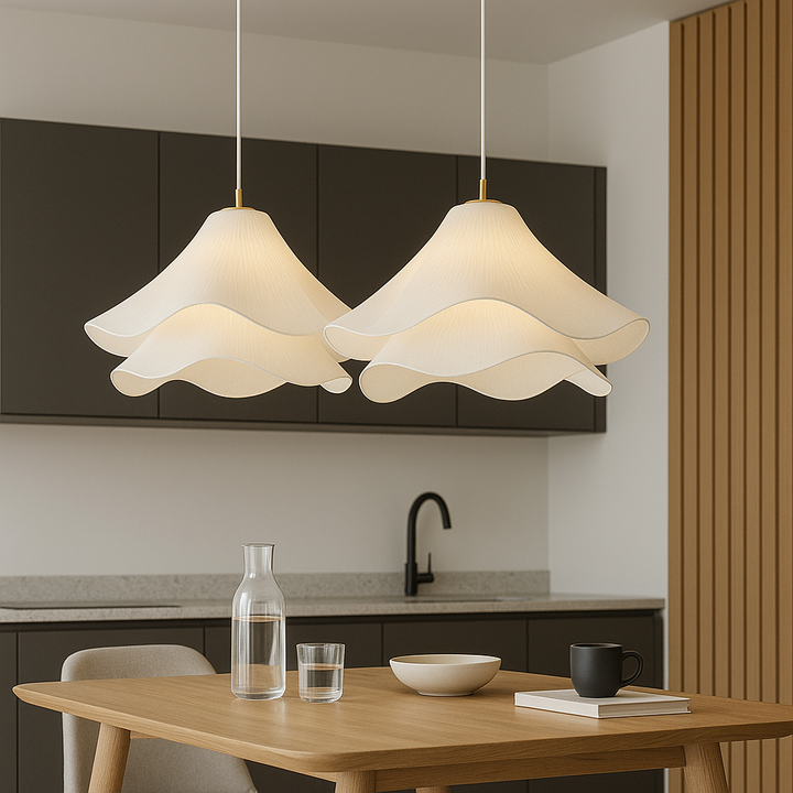 Skyvra | Minimalist Flower Pendant Lamp for Scandinavian Interiors 4