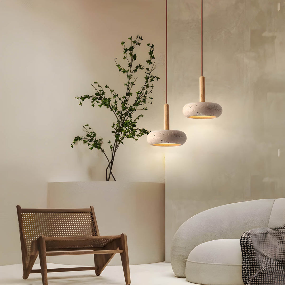 SlateLume – Contemporary Suspension Light in Stone-Inspired Design 3