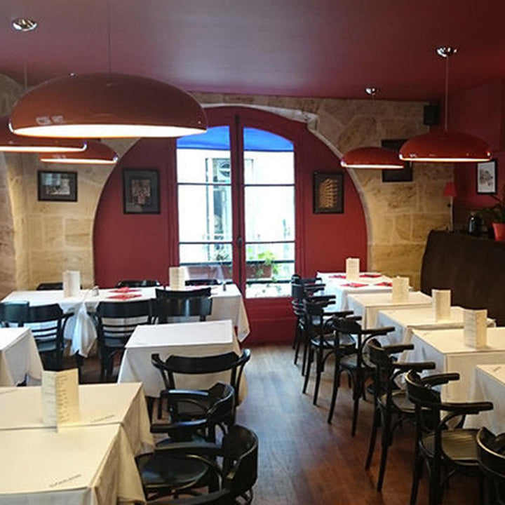 Sleek Round Ceiling Light with Adjustable Height and Energy-Efficient LED – Modern Pendant Fixture for Bedroom and Living Room 2