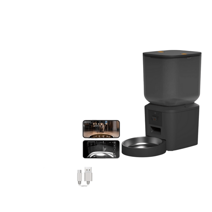 Smart Automatic Pet Feeder with 1080p HD Camera and WiFi Connectivity – 8L Capacity 0