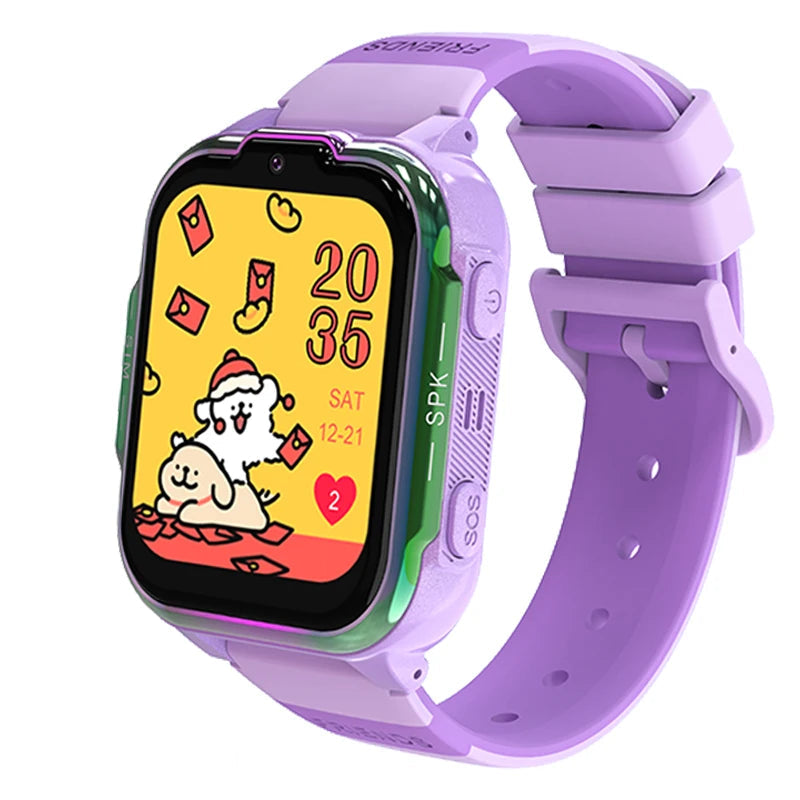 Smart GPS Kids Watch with 4G Connectivity, Waterproof Design and Video Calling for Active Children 1