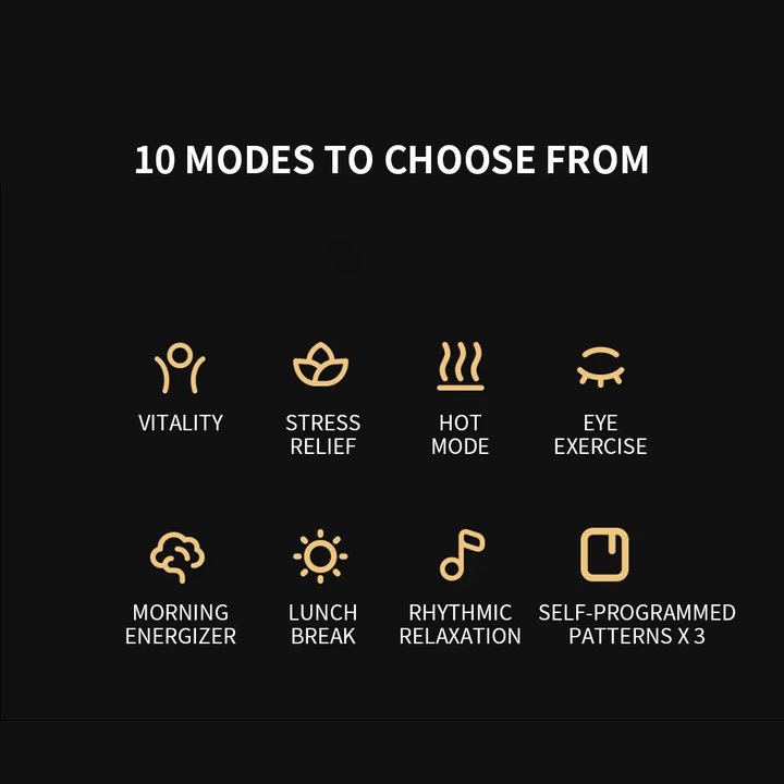 Smart Hot Compress Eye Care Massager with Foldable Design – Relaxation and Relief for Tired Eyes 5