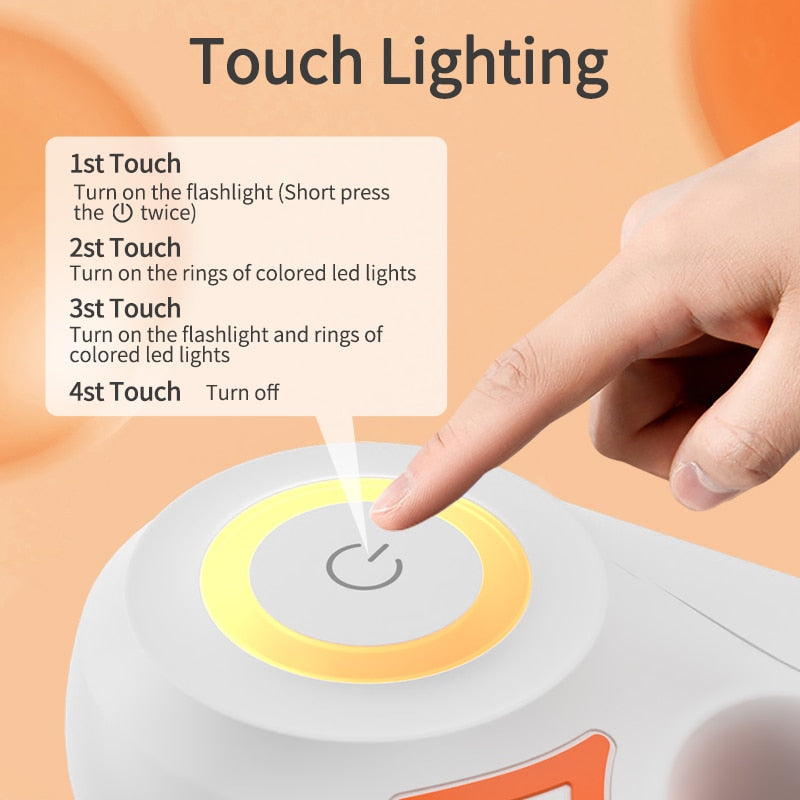 Smart Pet | Automatic Retractable LED Dog Leash with Integrated Light – Safe and Stylish for Night Walks 1