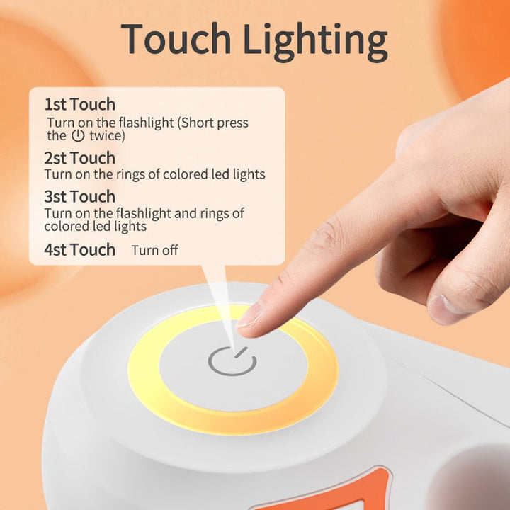 Smart Pet | Automatic Retractable LED Dog Leash with Integrated Light – Safe and Stylish for Night Walks 1