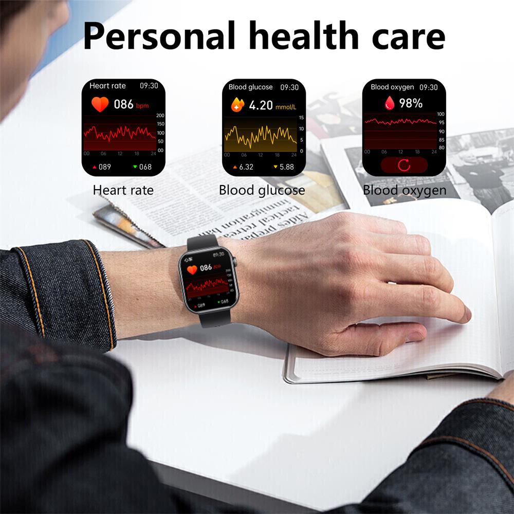 Smartwatch with Blood Pressure and Fitness Tracker 1