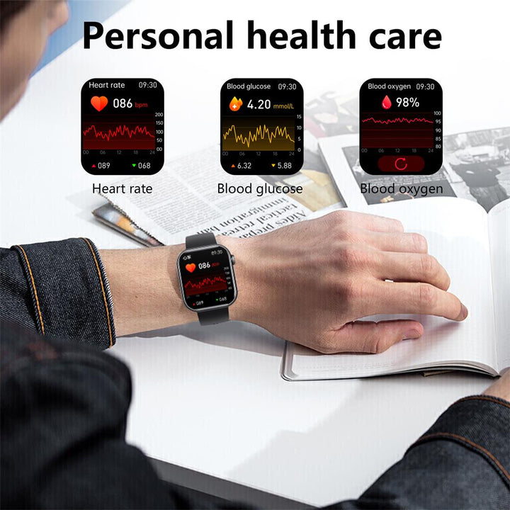 Smartwatch with Blood Pressure and Fitness Tracker 1