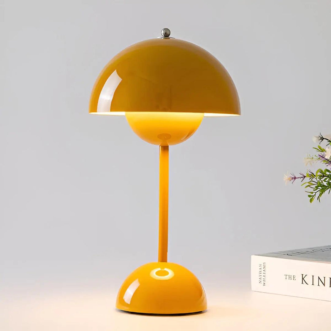 SnowGlow – Chic Modern Table Lamp for Soft, Diffused Light 10