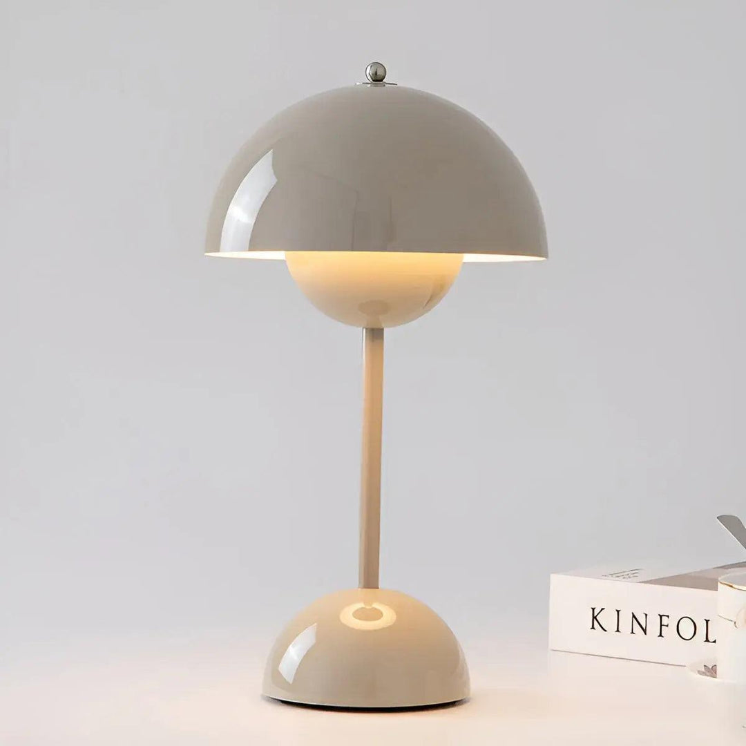 SnowGlow – Chic Modern Table Lamp for Soft, Diffused Light 6