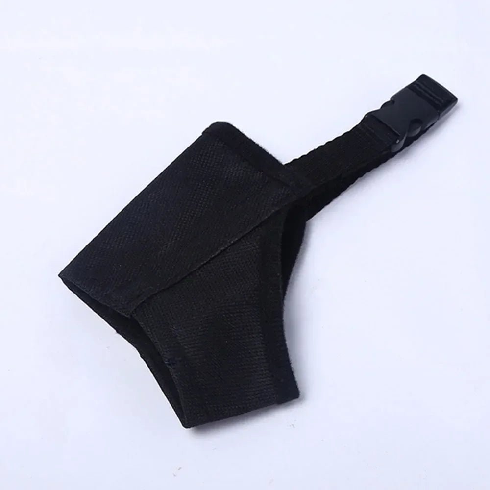 Soft Adjustable Nylon Dog Muzzle for Small Dogs and Puppies – Comfortable and Breathable Training Tool 0