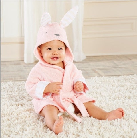 Soft Baby Animal Bathrobe - AnimalHug 6