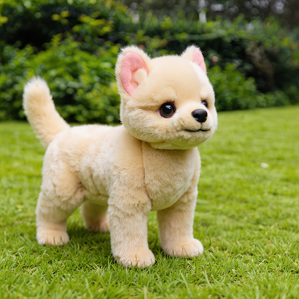Soft Plush Puppy Dog Toy for Babies Polyester Fiber Stuffed Animals 0