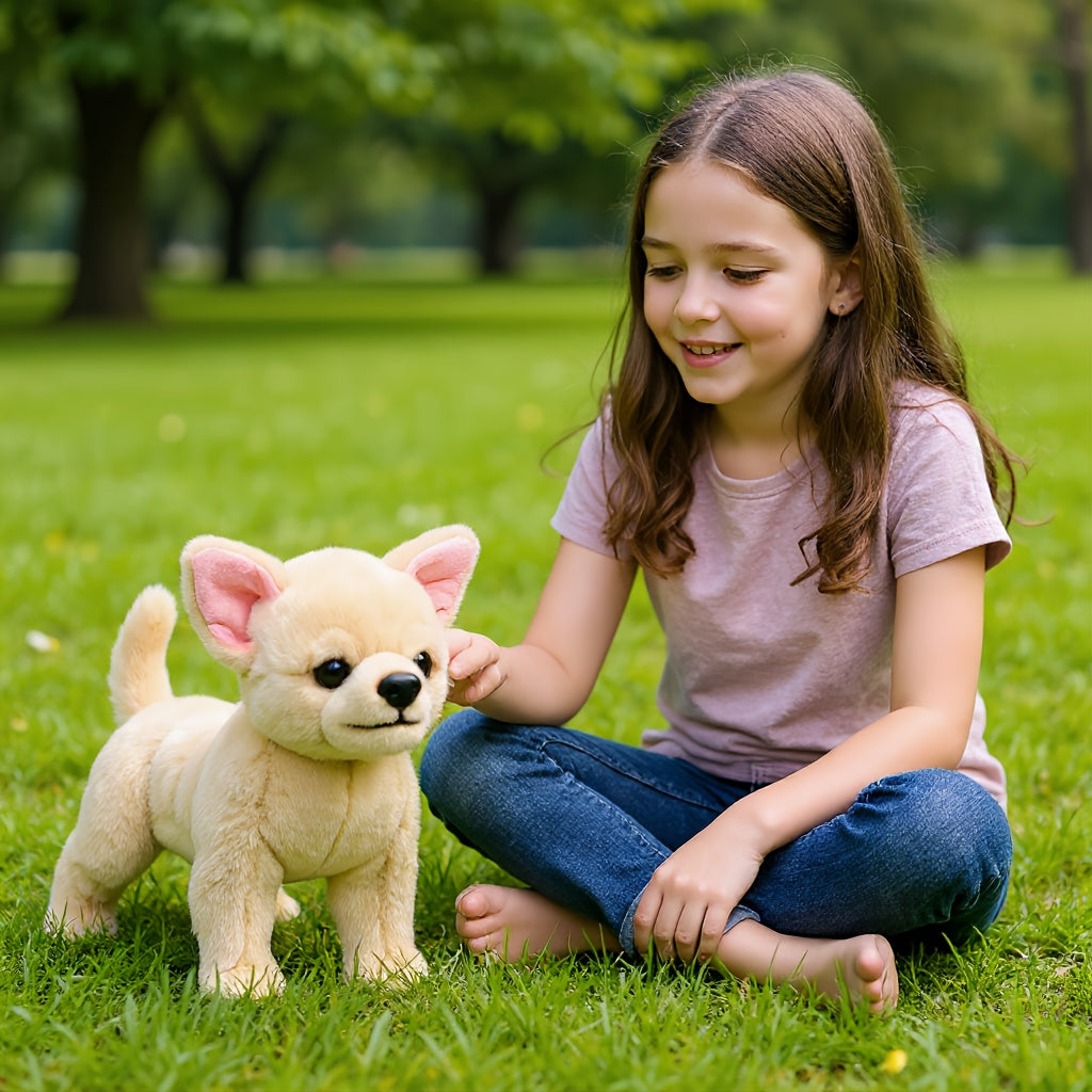 Soft Plush Puppy Dog Toy for Babies Polyester Fiber Stuffed Animals 2