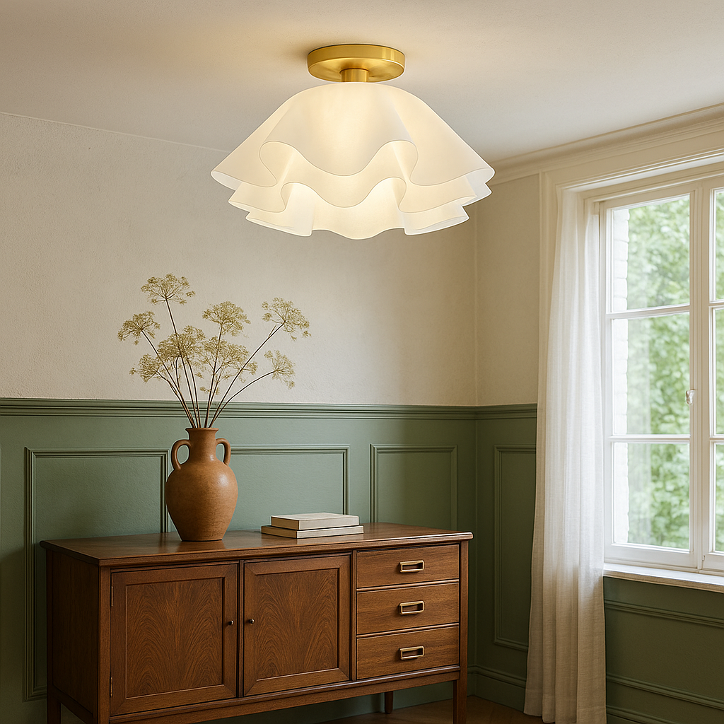 Solith | Gailon-Style Ceiling Lamp with Sleek Details for Modern Interiors 0