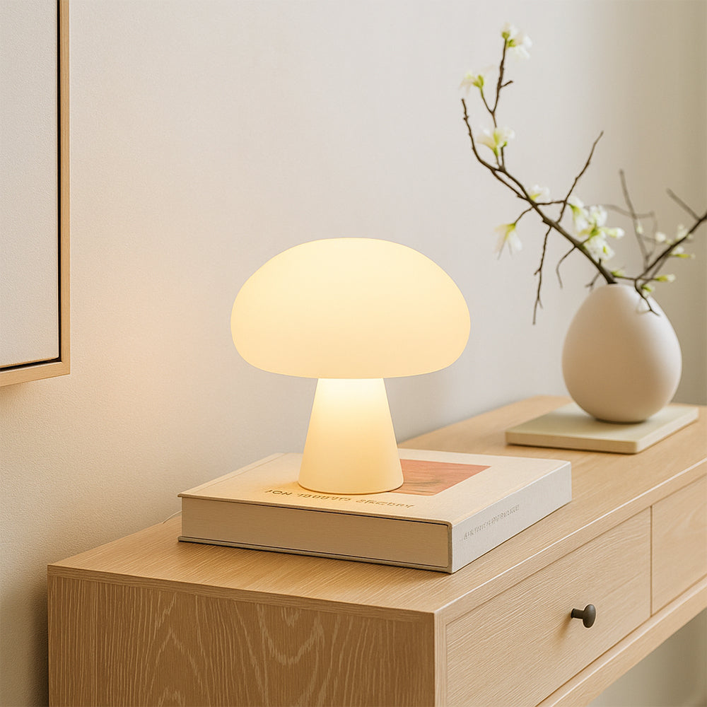 Solmere | Mushroom Outdoor/Indoor Table Lamp with Modern Aesthetic 4