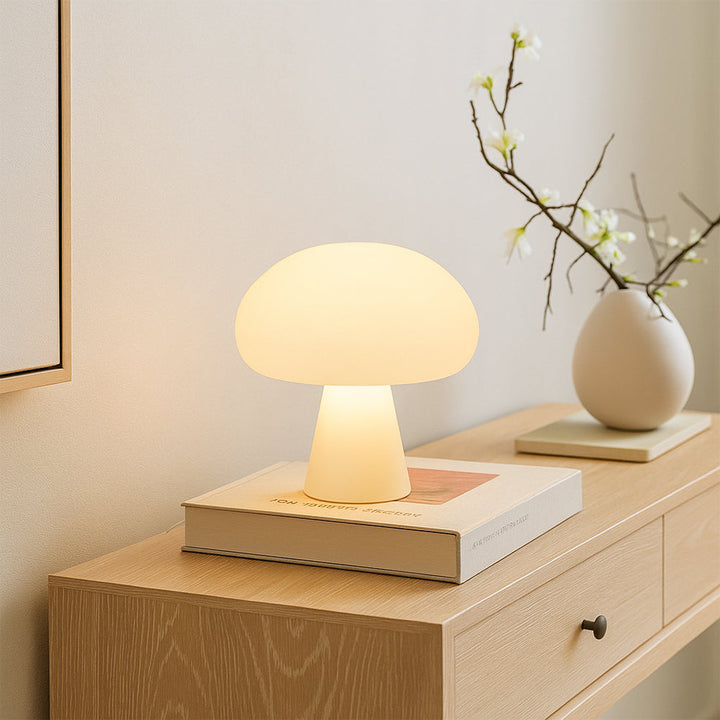 Solmere | Mushroom Outdoor/Indoor Table Lamp with Modern Aesthetic 4