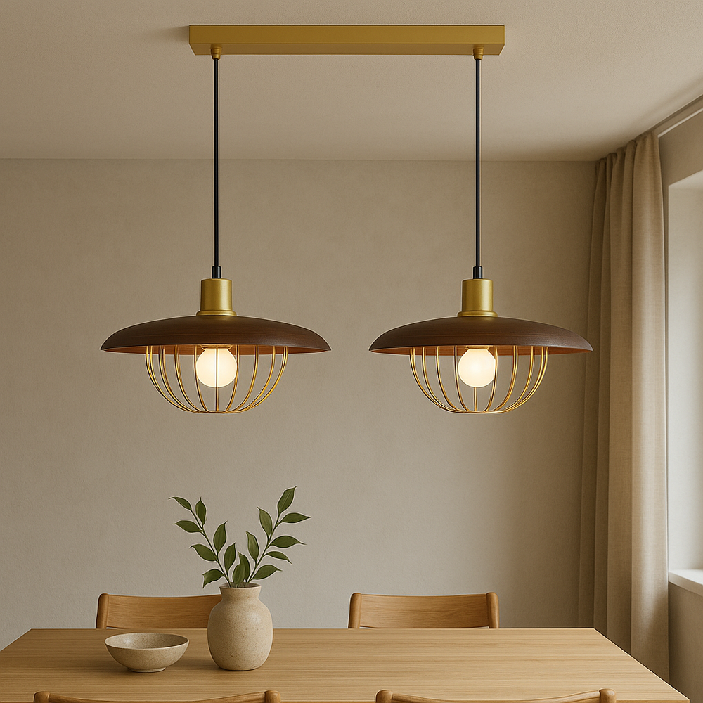 Solvynx | Vintage Scandinavian Pendant Lamp for Minimalist Interiors 1