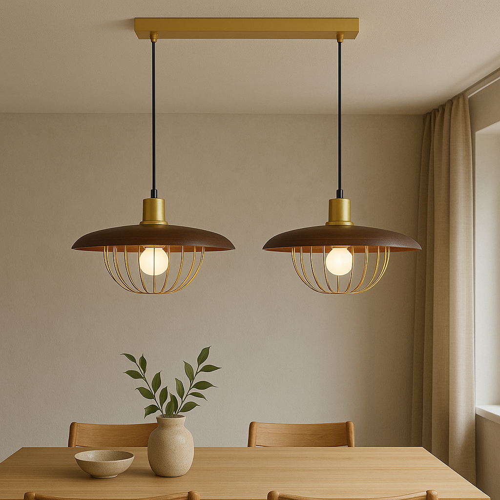 Solvynx | Vintage Scandinavian Pendant Lamp for Minimalist Interiors 1