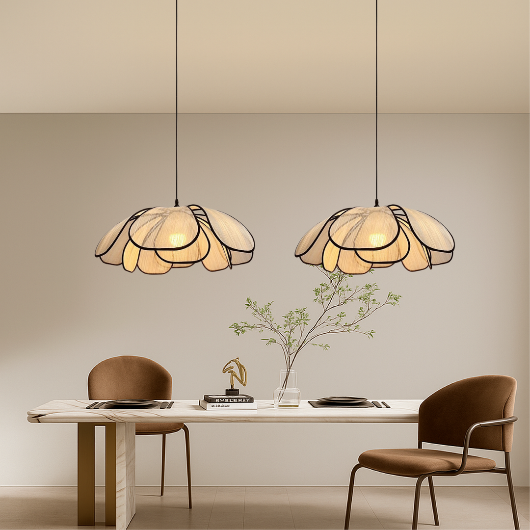 Solyra | Artistic Wooden Pendant Lamp for Minimalist Interiors 4