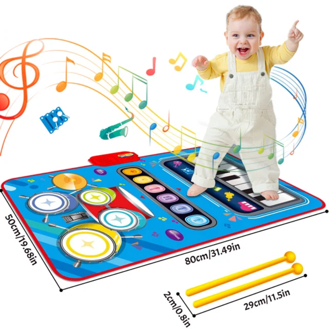 SoundSteps – 2-in-1 Musical Playmat with Piano & Drum 4