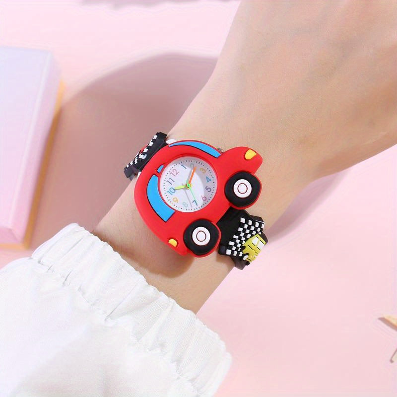 SpeedTick™ – 3D Race Car Kids Watch – Cool Timekeeping Accessory 4