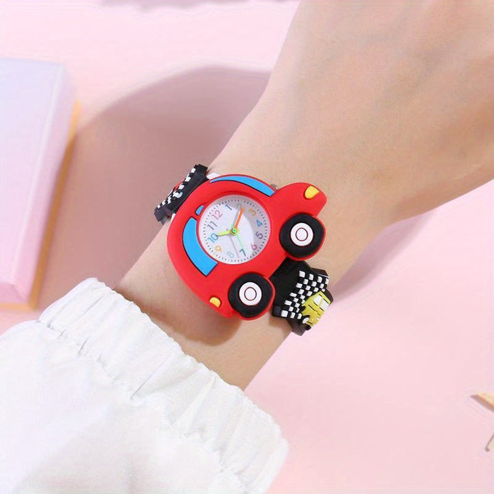 SpeedTick™ – 3D Race Car Kids Watch – Cool Timekeeping Accessory 4