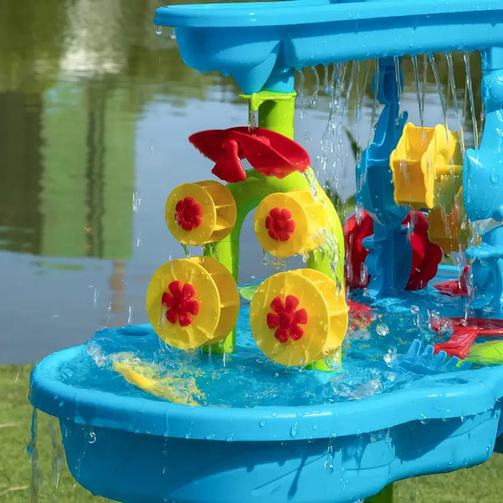 Speeltafel Kinderen 3-in-1 Zand en Water Kunststof Voor Buiten Leeftijd 3 Jaar 2