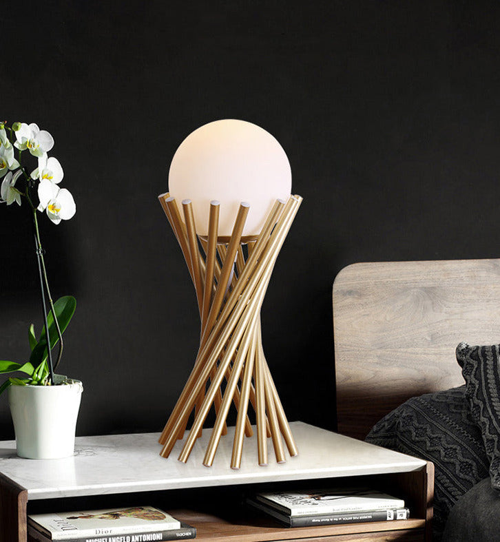 SphereBeam – Contemporary Table Lamp for Chic Ambiance 5