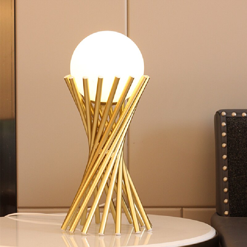 SphereBeam – Contemporary Table Lamp for Chic Ambiance 6