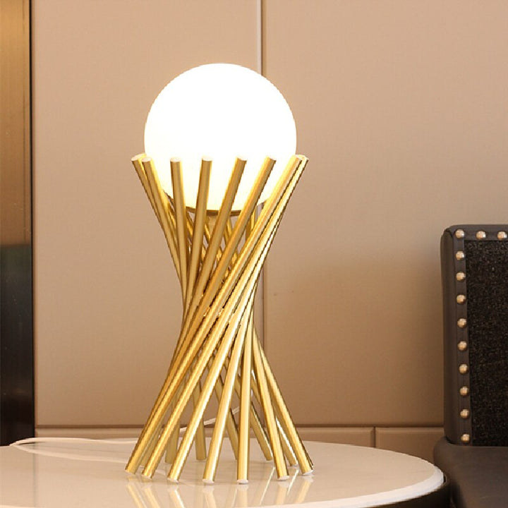 SphereBeam – Contemporary Table Lamp for Chic Ambiance 6