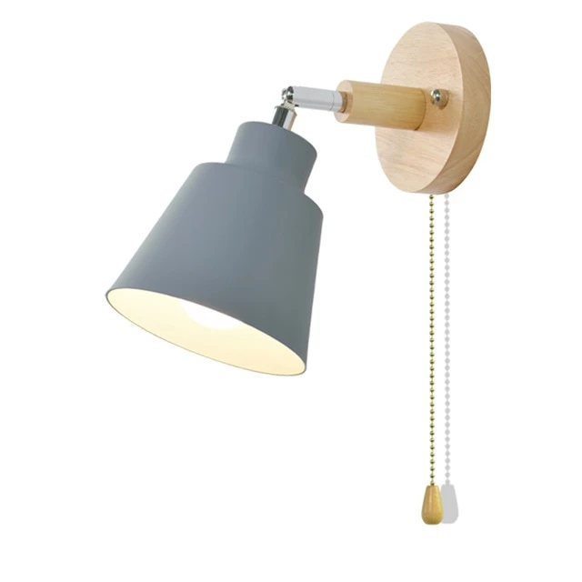 SpinGlow – Rotating Wall Lamp with Toggle Chain 12