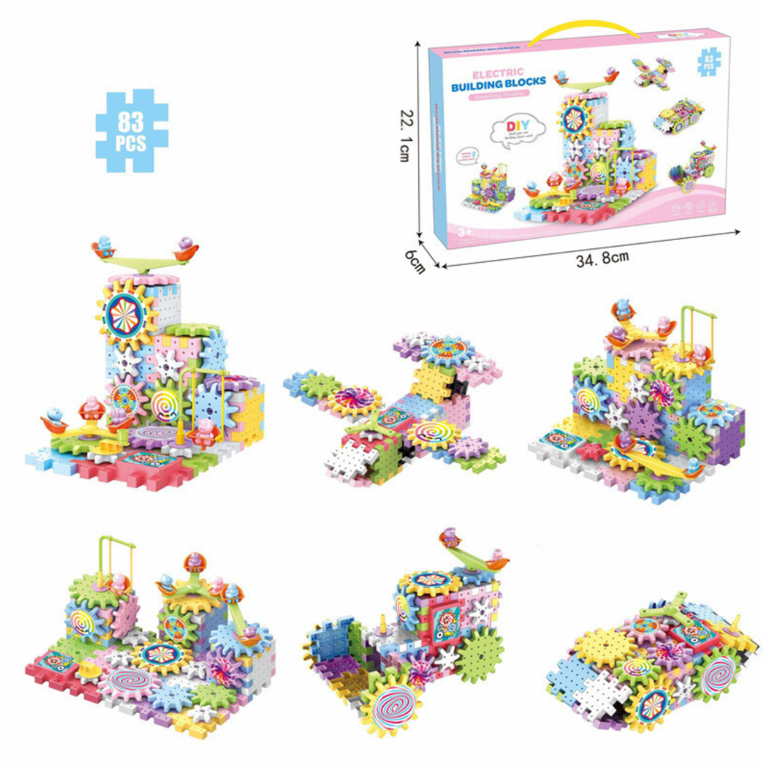 Spin&Build™ - Rotating Montessori Building Set - Creative building toys 2