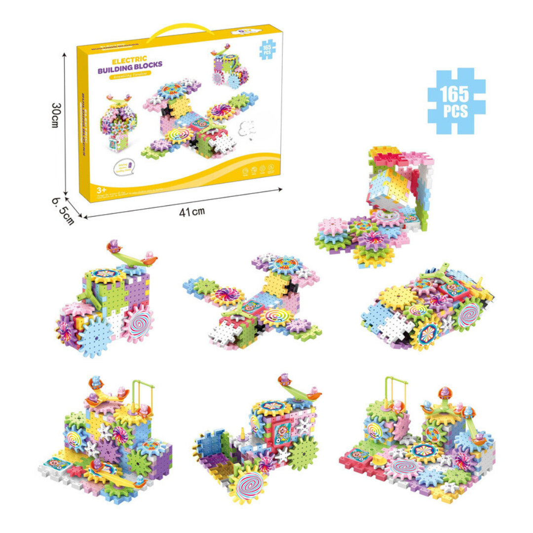 Spin&Build™ - Rotating Montessori Building Set - Creative building toys 3