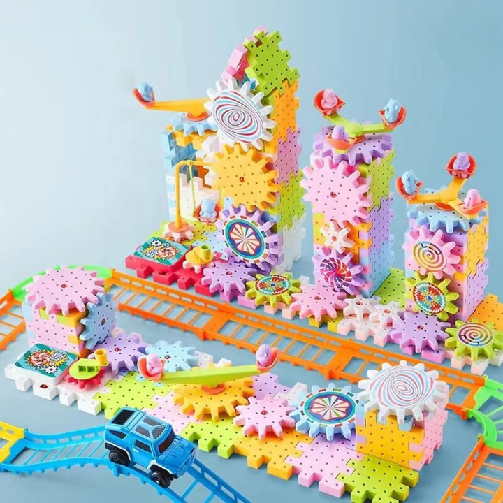 Spin&Build™ - Rotating Montessori Building Set - Creative building toys 5