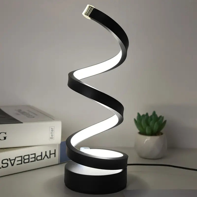 SpiralGlow - Elegant LED Lamp with Dimming Function 2