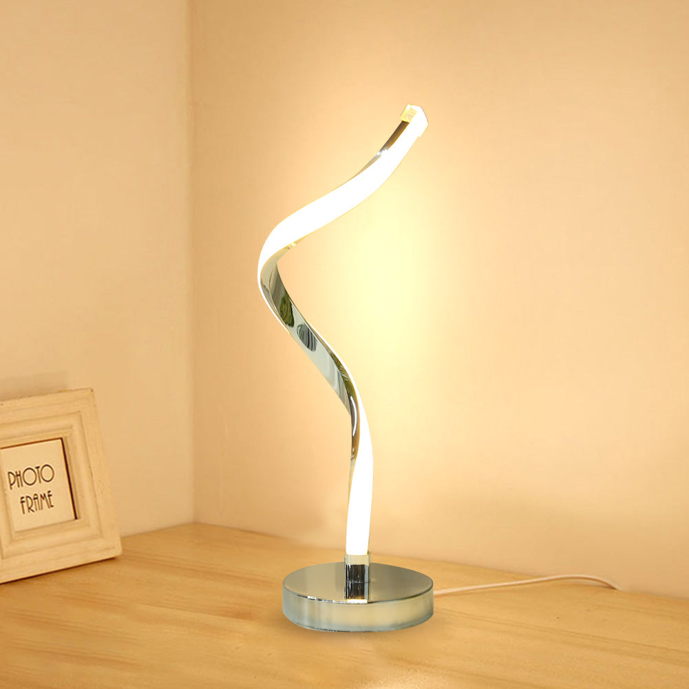 SpiralGlow – LED Desk Lamp with Spiral Design for Bedroom 5