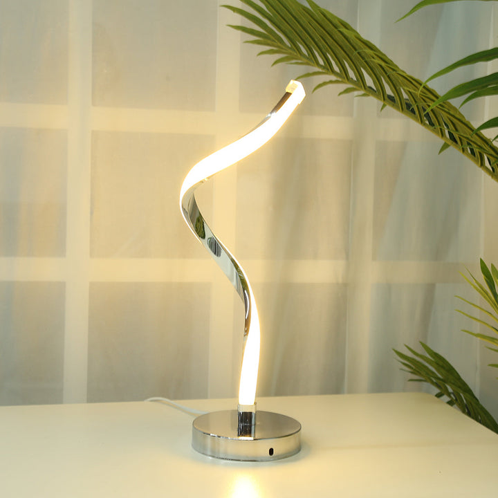 SpiralGlow – LED Desk Lamp with Spiral Design for Bedroom 6